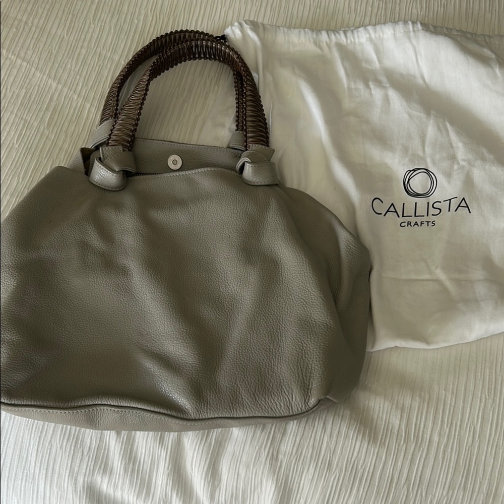 Callisto pebbled Leather Women's shoulder Bag